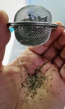 De acero inoxidable Infusor de té Esfera de especias colador de bola de té de malla de filtro Infusor de té coladores de cocina herramientas theezeef