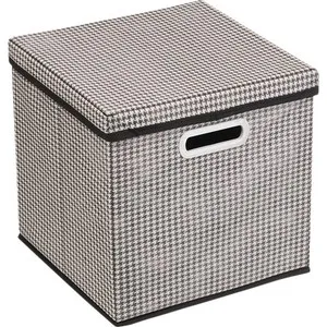 

Storage box handy home "Pepita", D270 B270 B270, black and white