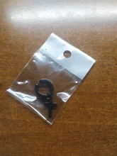 Suave Cruz bala de acero inoxidable pendientes de Clip pendientes largos aretes pendientes sin perforar para las mujeres pendiente Punk joyería No agujero oreja 1 pieza