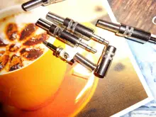 Plug-Connector Jack-Adapter Stereo-Plug Metal Soldering-Wire-Terminals with 5pcs