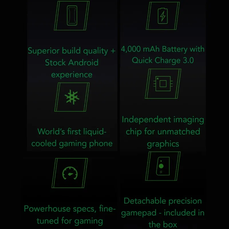 Global Version Xiaomi Black Shark 64GB ROM 6GB RAM Gaming phone (Brand New and Sealed) Blackshark Smartphone Mobile Global Version Xiaomi Black Shark 64GB ROM 6GB RAM Gaming phone (Brand New and Sealed) Blackshark Smartphone Mobile