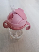 Biberón de gel de sílice para alimentación de bebés, vasos, botellas de agua para niños, taza con pajita, bebedero infantil