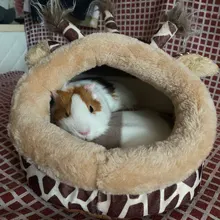 Soft Guinea Pig House Bed Cage for Hamster Mini Animal Mice Rat Nest Bed Hamster House