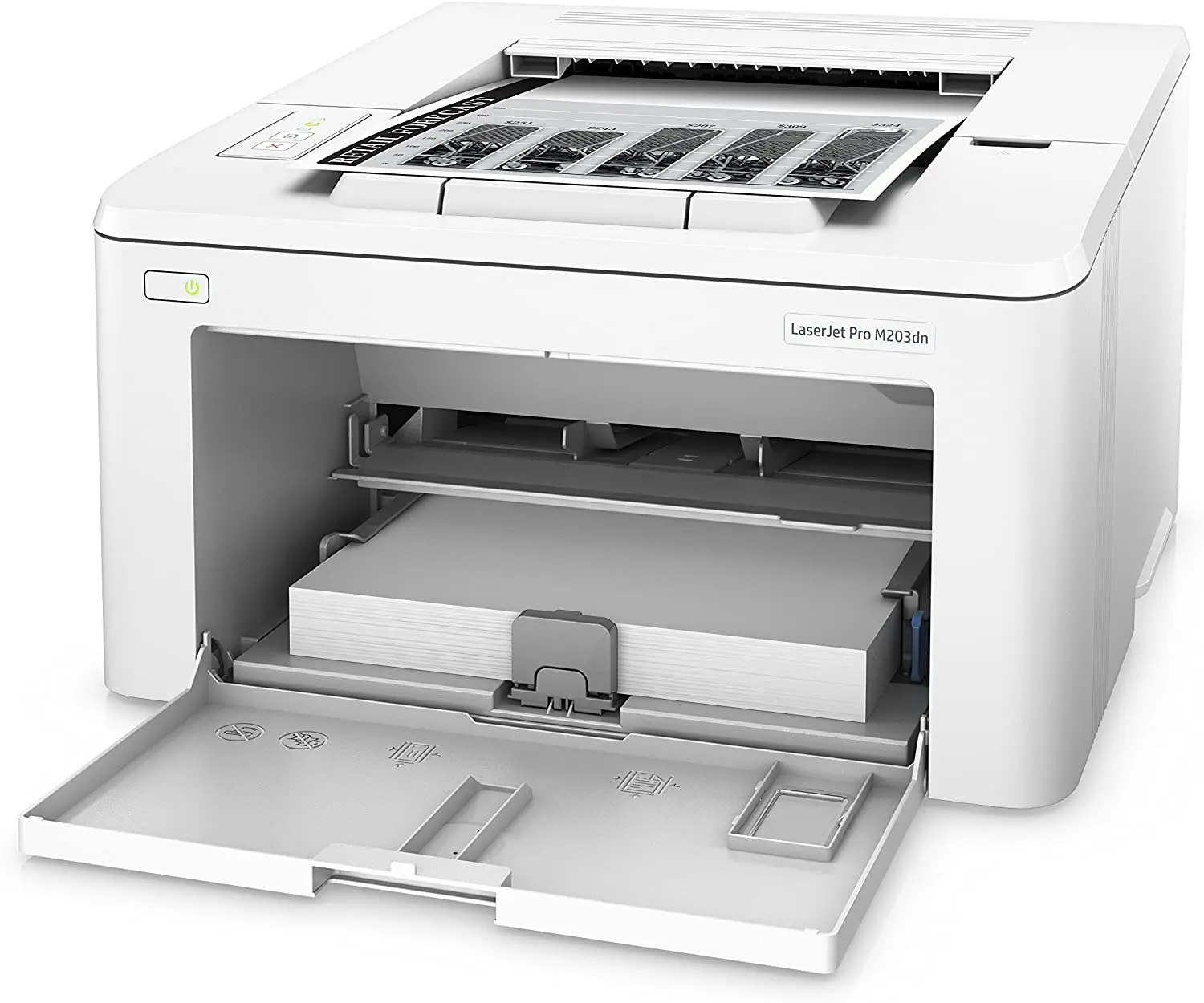 Laserjet Printer Hp Laserjet Pro M203dn (g3q46a) Network | M203dw (g3q47a)  Wifi | White/black, Double Faced, Auto-on/auto-off - Printers - AliExpress