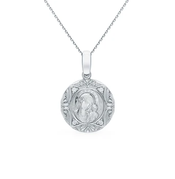 

Gold pendant with cubic zirconia sunlight