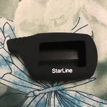 Fundas de llave de silicona para Starline B9, B6, V7, A61, A91, Starlionr, alarma de coche bidireccional, transmisor LCD, llavero, cubierta de Control remoto, Fobs