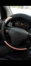 Steering-Wheel-Cover Auto-Decoration Universal Cute Car-Styling Cat Cartoon Ear LEEPEE