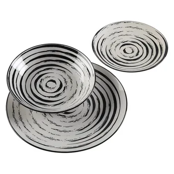 

Dinnerware Set Espiral Porcelain (18 Pieces)