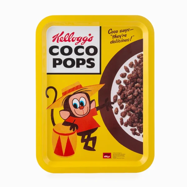 Винтажный металлический поднос Kellogg