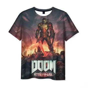 

Men's T-shirt 3D Doom Eternal