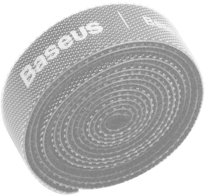 Органайзер проводов Baseus Rainbow Circle Velcro Straps 3m ACMGT-F0G(Серый