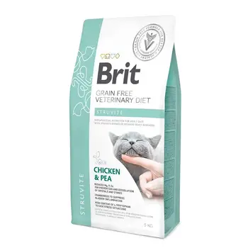 

Brit 400g VDC struvite grain-free diet with a string type MKB D/cats 5 PCs