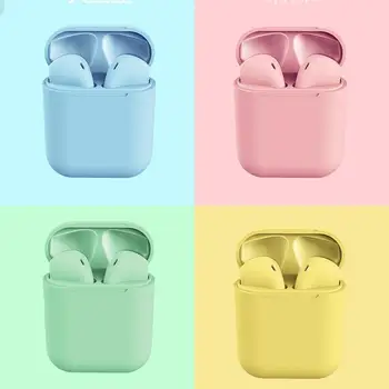 

Wireless Bluetooth headset 5.0 InPods 12, Compatible with IOS/ANDROID. White, blue, green, black, yellow, gray, pink