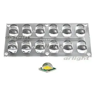 

016073 lens unit 12bst-xp (130x60 °, 12x led)-1 pc Arlight