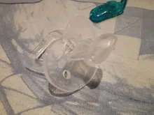 1 Uds. De Gel de silicona con forma de corazón, chupete para Infante en forma de corazón Simple, transparente, cuidado seguro, pezón redondo plano