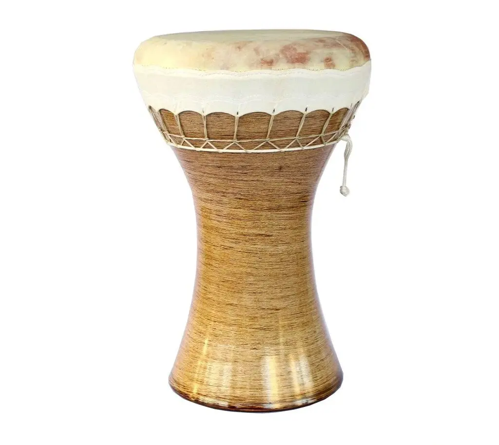 

Professional Solo Clay Darbuka Ceramic Dohola Doumbek KIK-623