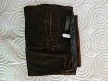 Pantalones de pana sueltos para hombre, joggers de mediana edad para hombre, pantalones casuales de pana para otoño e invierno, 2017