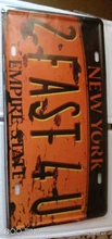 Poster USA Garage-Tin-Signs License-Plate-Decor Car-Number Wall-Bar Texas California