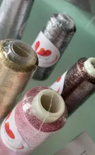 Arylic Partner-Yarn Wool-Goods Knitting Silver-Thread Sparkly Gold Fine Fashion for 50g/Roll