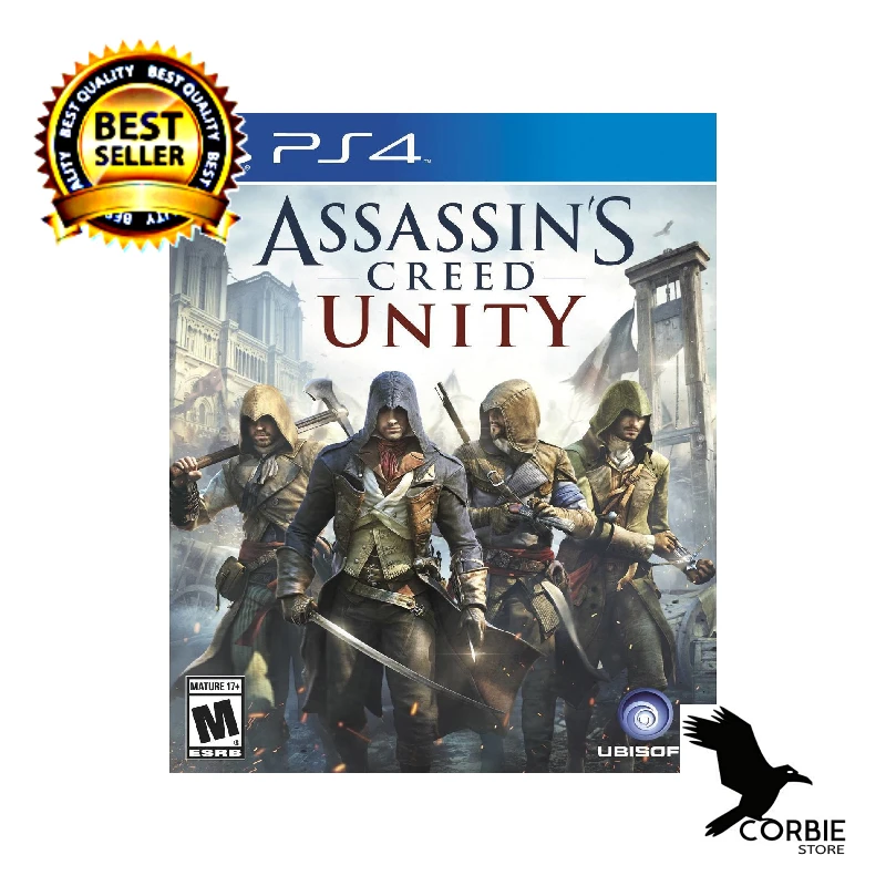 

Asassins Cred Unity Ps4 Game Original Playstatian 4 Game