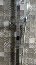 Barra deslizante de plástico ABS para ducha, soporte de abrazadera ajustable de 22/24/25mm, accesorios de baño universales de repuesto