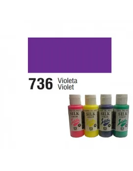 

SILK COLOR BASIC VIOLET COLOR POT 60 ML WITH CAP HINGE BRAND VALLEJO