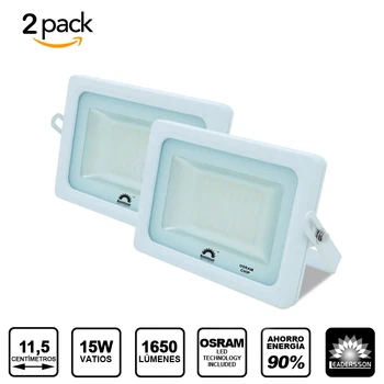 

Pack lights spotlights LED Exterior T-SPACE White & middot; Proyector LED slimline with Chip indoor OSRAM & middot; Lights spotlights LED energy rating: A +