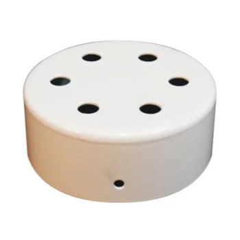 

Metal support white color 100mm diameter and six outputs