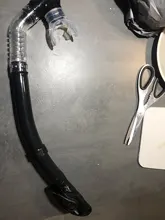 Boquilla de silicona de alta calidad para esnórquel de natación, tubo de buceo de respiración de aire completamente seco, deportes acuáticos al aire libre, buceo
