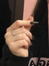 Modyle-anillo de compromiso clásico de circonia cúbica para mujer y niña, sortija de boda, cristales austriacos, Color oro rosa, giro