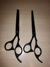 Tijeras profesionales para peluquería, juego de corte de pelo, acero japonés, 440C, 5,5, 6,0, 888