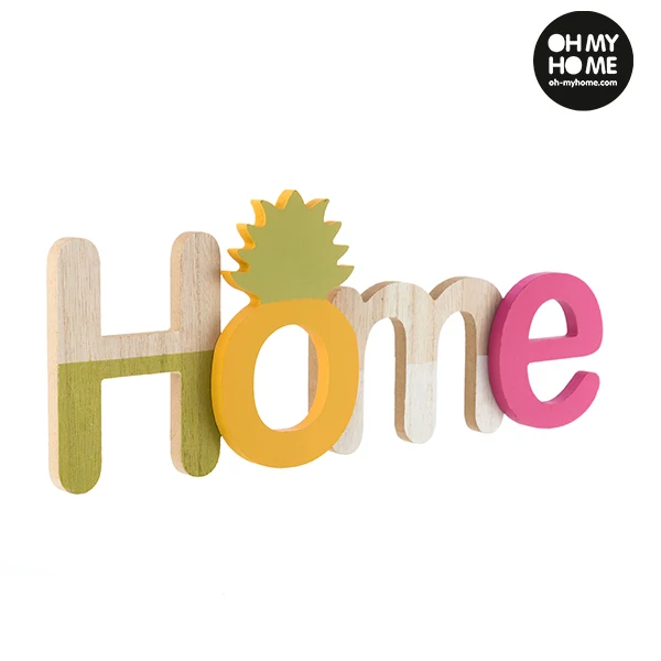 Деревянная панель Oh My Home(2 упаковки) BigBuy Home