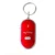 LED Whistle Key Finder Flashing Beeping Sound Control Alarm Anti-Lost Keyfinder Locator Tracker with Keyring 4 Colors For Choice 