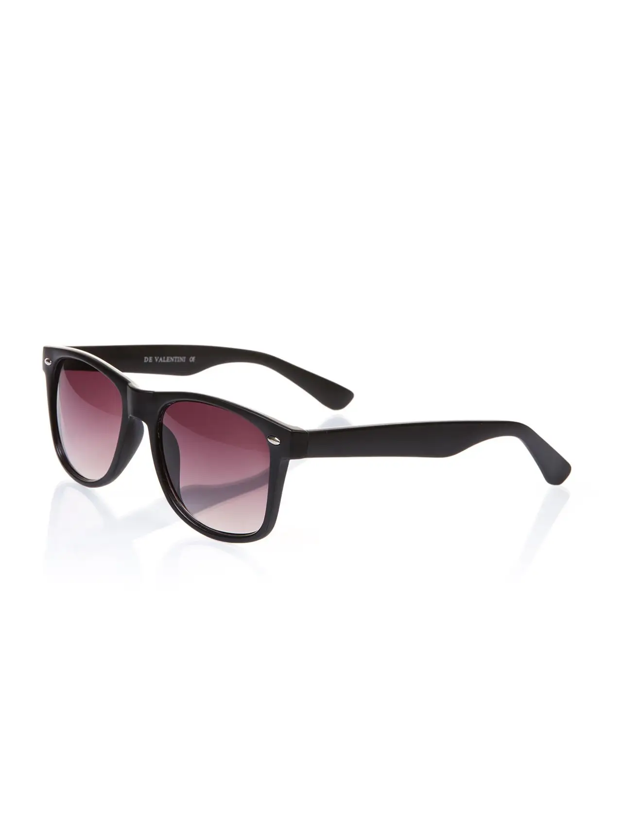 

Unisex sunglasses dv 1002 07 bone black organic 53 -- de valentini