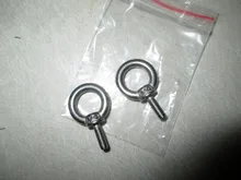 Ring-Hooking-Nut Screws Lifting Eyebolt Eye-Nuts/screw-Ring 304-Stainless-Steel M6 M8