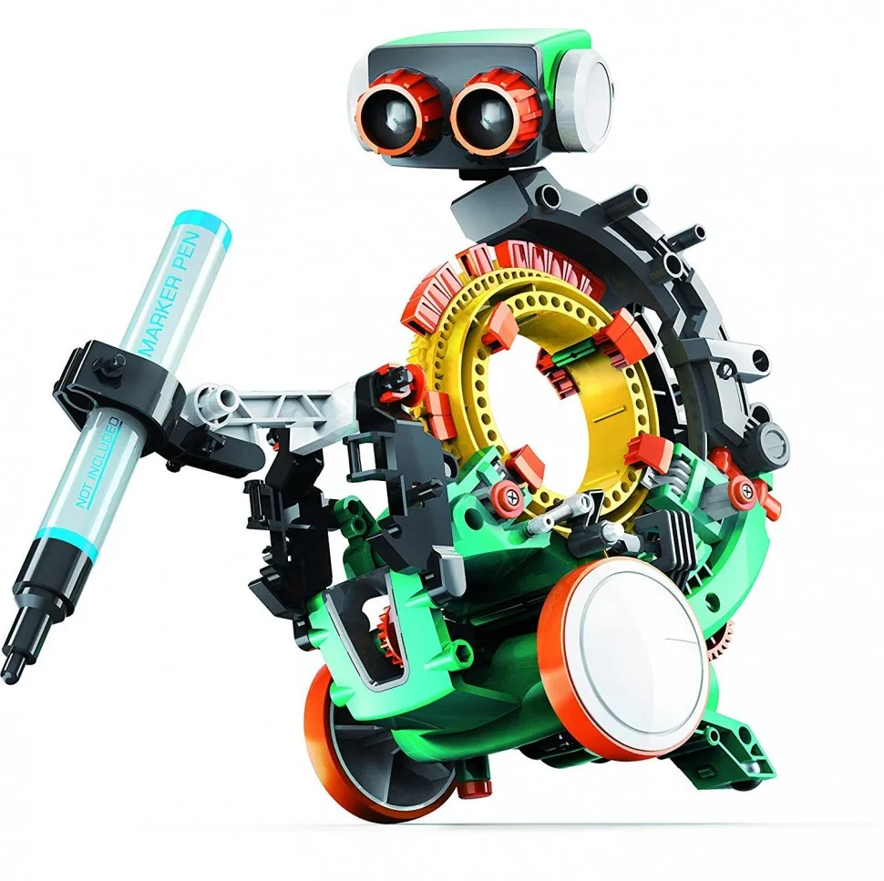 робот из металлолома. механический человек. квадратный робот игрушка. механический скелет. механизированный робот.