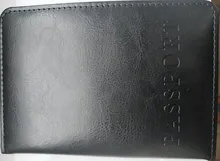 Fundas de pasaporte de cuero PU Casual accesorios de viaje ID Bank bolsa de tarjeta de crédito hombres mujeres pasaporte de moda pasaporte de cuero