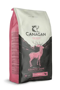 

Canagan GF country Game Feed 2 kg D/dogs chalk. breeds, duck, Venina, rabbit 1 pc