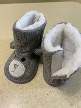 Baby Winter Boots Bear-Shoes First-Walkers Toddler Newborn Infant Warm Girls Boys Cartoon