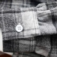 Plaid Shirt Tops Long-Sleeve Office Women Coat Loose Ladies Karsany And