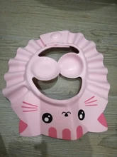 Gorro de ducha ajustable para bebé, gorro de lavado de pelo para recién nacido, protección para las orejas, protector para champú para niños