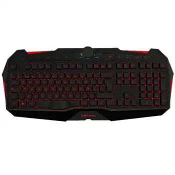

Mars gaming Keyboard mk215 - 9 keys macro - 4 Profiles-5 keys multimedia-backlight 7 colors-antighosting-