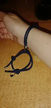 Uds \ Set de acero inoxidable pulsera de pareja un par de imán mano hombres y mujeres regalo amistad encantos cuerda joyería