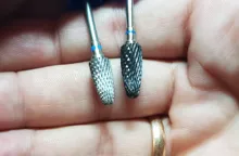 Brocas de cerámica de carburo para uñas, brocas para cortaúñas de fresado giratorio, máquina de perforación eléctrica para herramientas de manicura pedicura