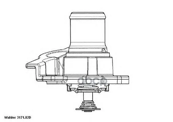Термостат Wahler 317182d Wahler арт. 317182D