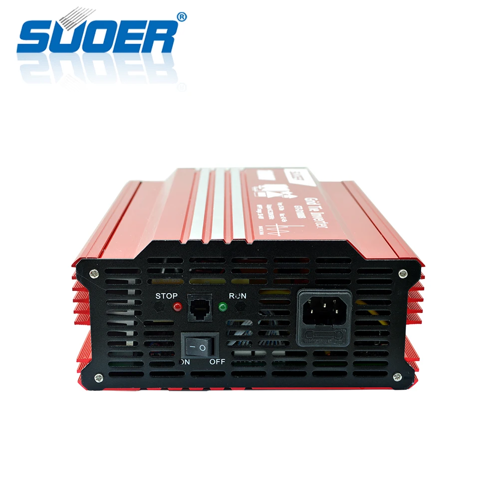 Suoer【 сетчатый инвертор 】 1000 Вт 220 В Солнечная энергия на (GTI D1000B)|Инверторы и