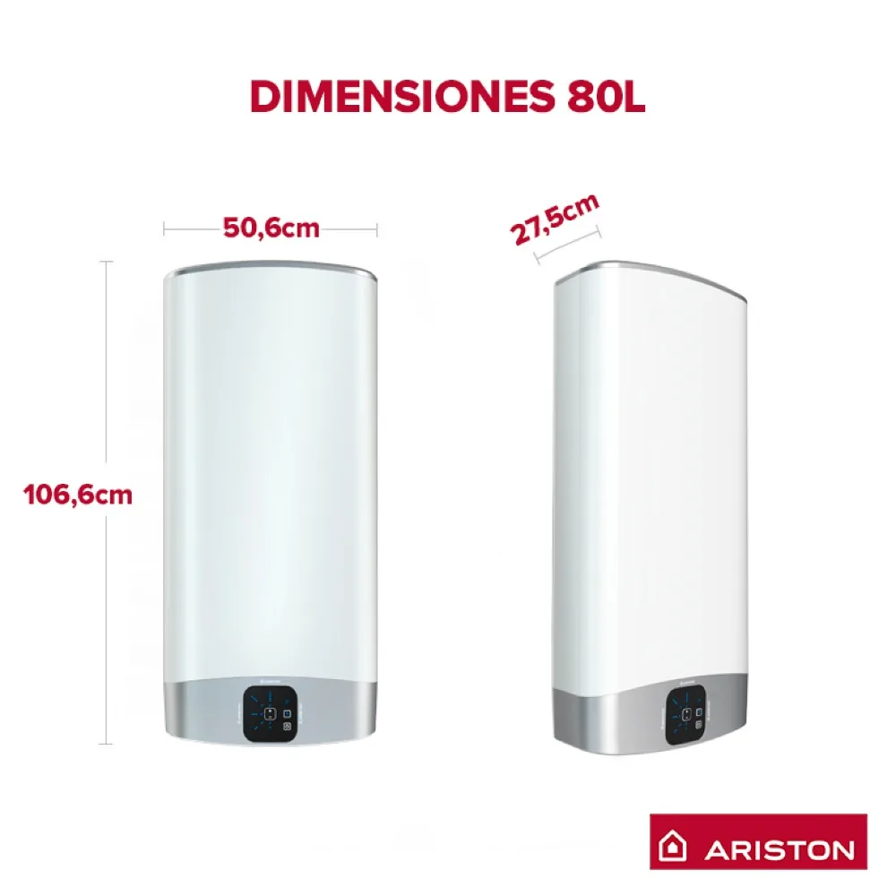 Ariston Velis Wifi 80l Electric Water Heater Energy Efficiency B, Electric  Heater, Thermo Electrico Hot Water - Electric Water Heaters - AliExpress