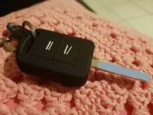 ZAD 2 botones funda de silicona para llave del coche set de fundas de protección para Vauxhall/Opel Vauxhall Corsa C Agila Meriva Combo de llave de control remoto fob