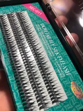 Cola de pez Natural Popular, cola de pato, Pestaña de visón suave, utensilio de extensión de pestañas, pestañas postizas