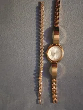 Marca Lvpai 2 uds las mujeres relojes de pulsera de las mujeres de la moda vestido de mujer reloj de pulsera de lujo reloj de cuarzo rosa dorado conjunto dropshipping